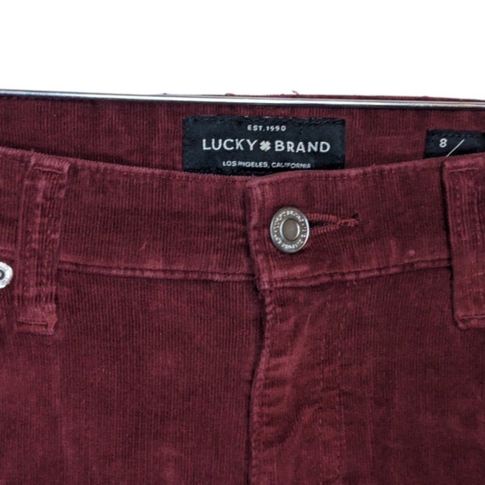 Lucky Brand Women's Ava Skinny Corduroy Pants 29 🍷✨ - Picture 10 of 16